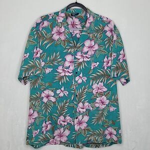 Vintage Royal Creations Hawaii Hibiscus Print Size XL